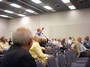 The question-and-answer period after the presentation was lively, and continued until we had to vacate the room for the next breakout.  120 people attended the breakout.